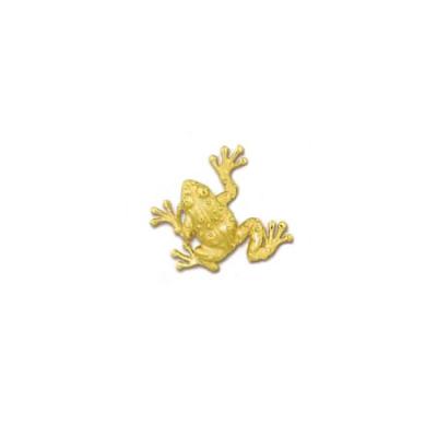 Frog 3/D Large Pendant with Hidden Bail 879AFYHB